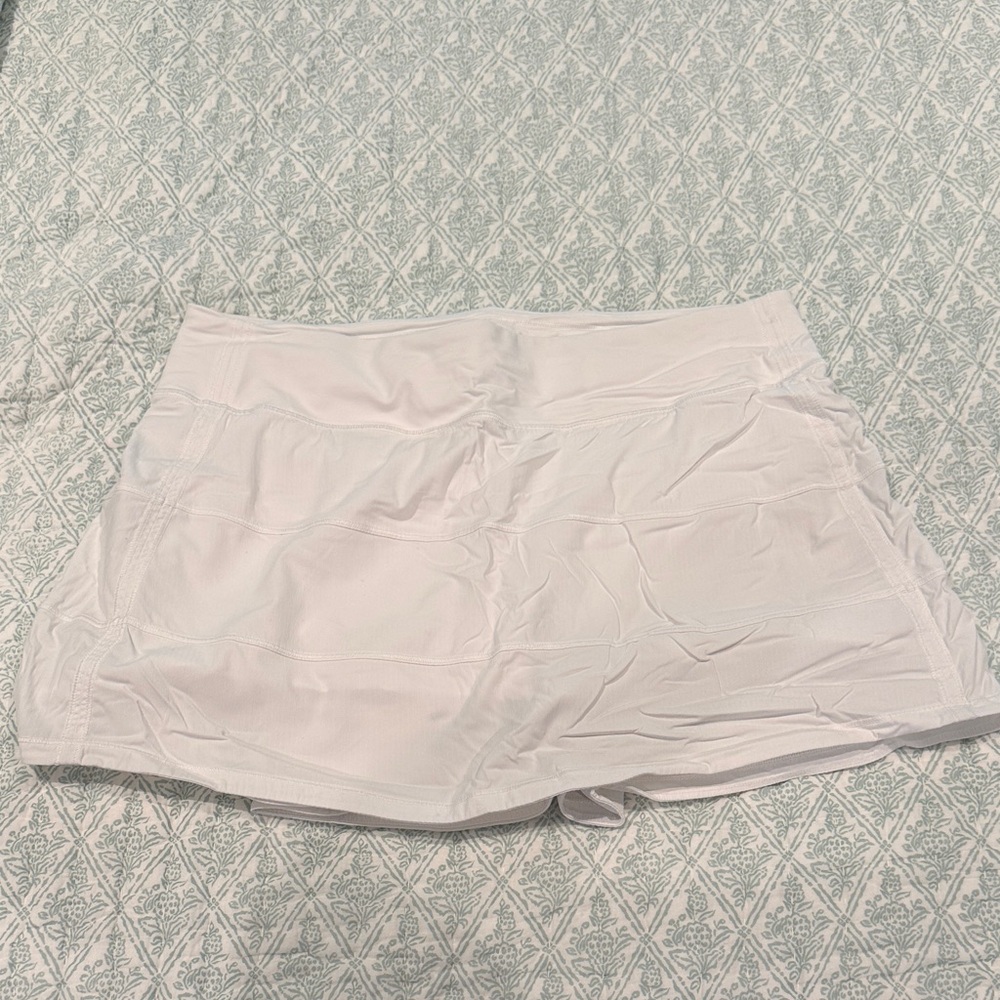 White Tennis Skort